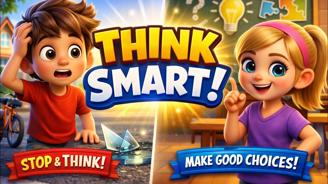 Think Before You Act | Smart Kids Learning Story | Good Habits for Children