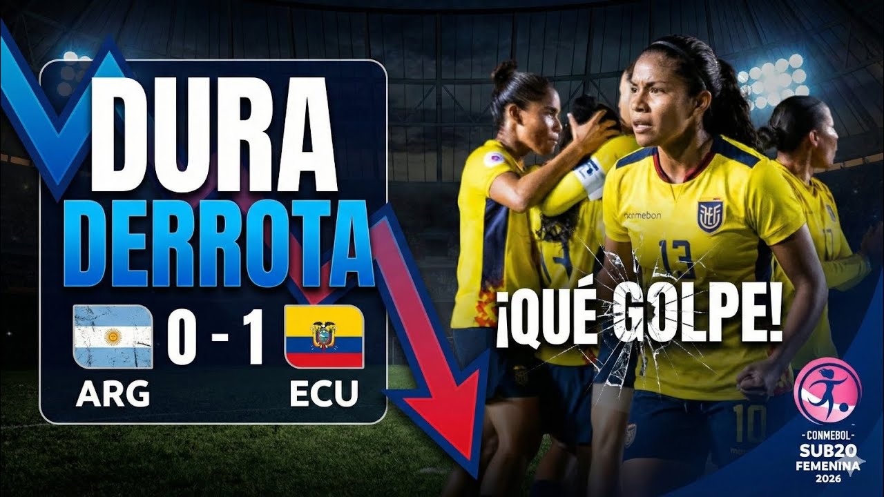 ARGENTINA SE COMPLICÓ | Análisis | Fecha 2 - Sudamericano Femenino Sub20