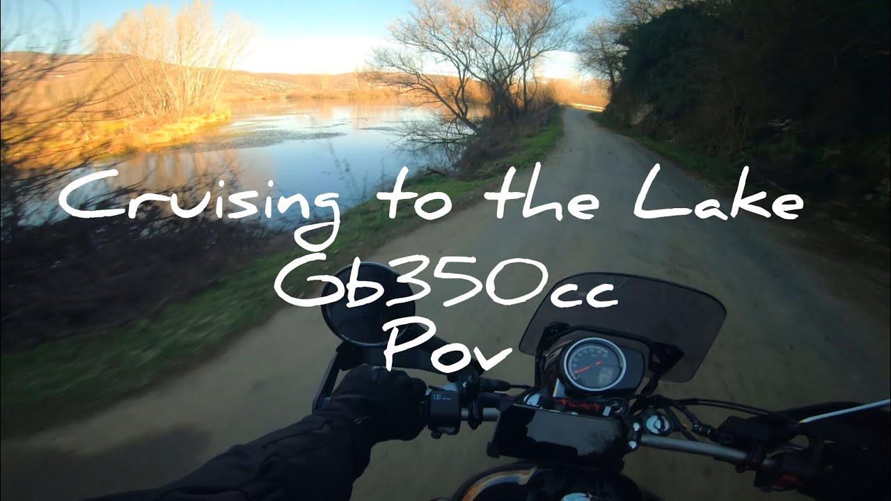 Cruising ride to the lake | Honda gb350 | pov 