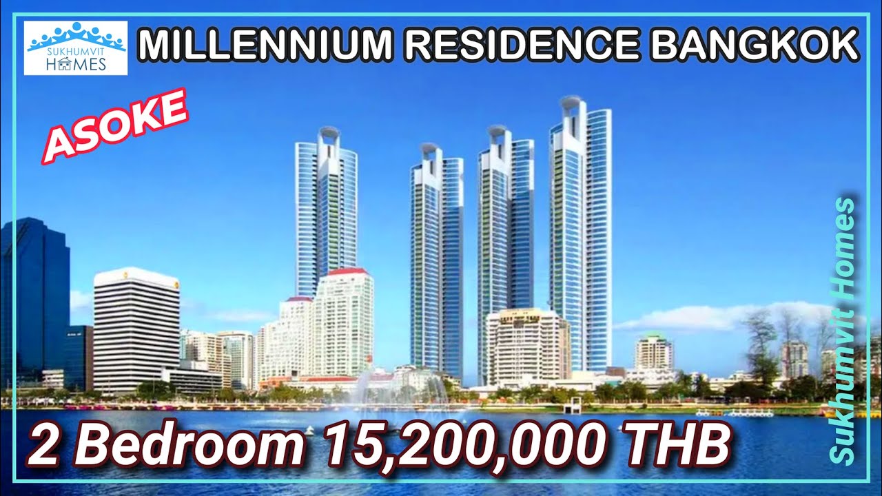Millennium Residence Bangkok 2 Bedroom for Sale 15,200,000 THB