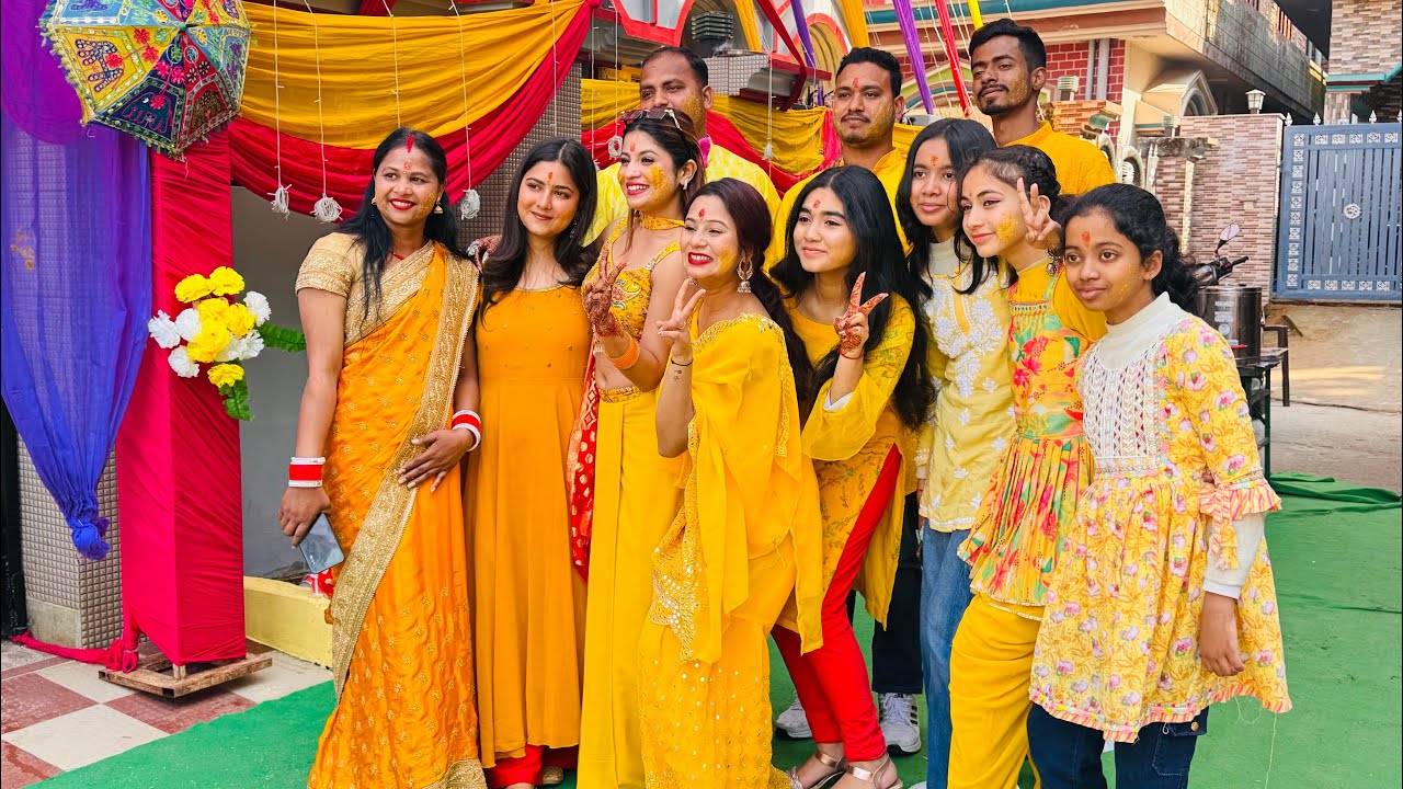 Haldi Function me huwi ladayi | Natasha Shah | Nuts