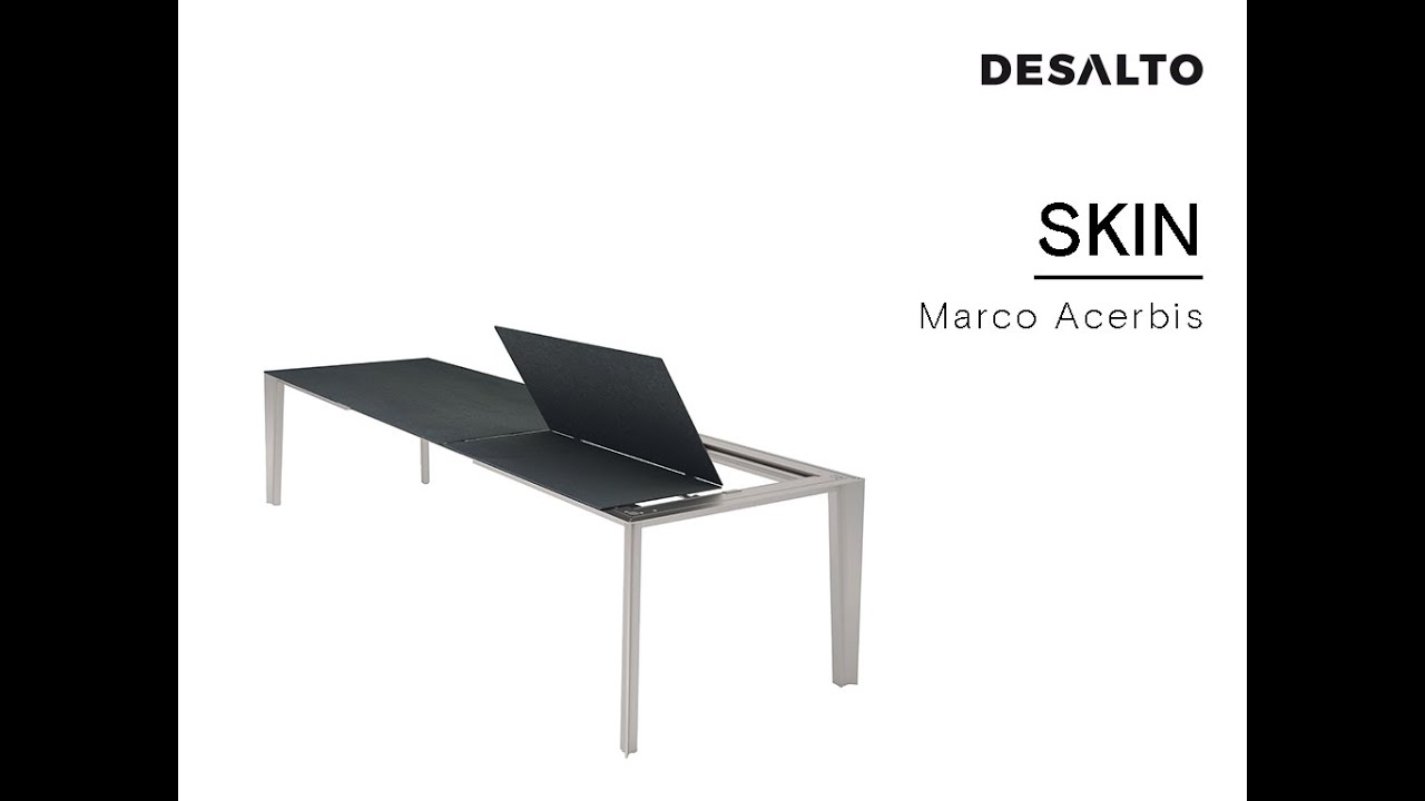DESALTO - 2020 | SKIN - Marco Acerbis - Extendible table