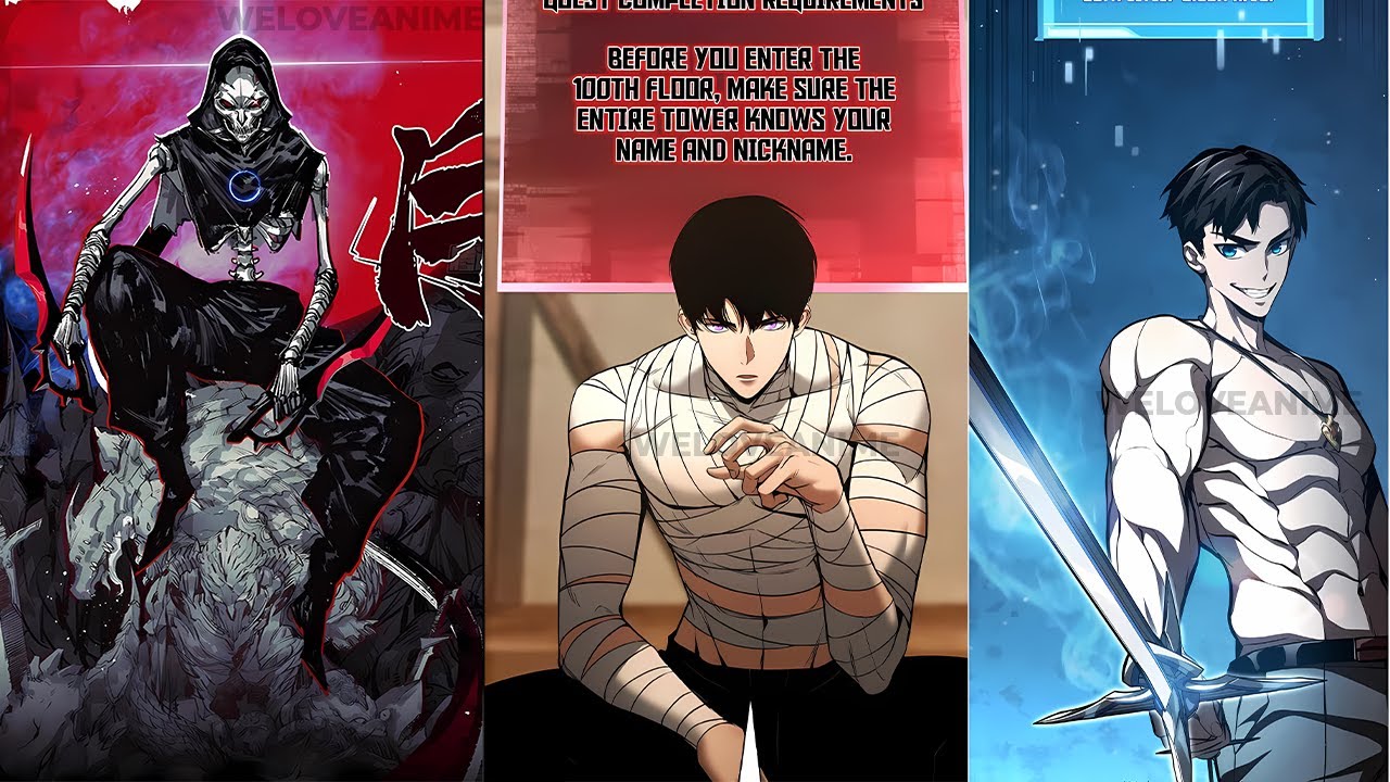 Top 10 Action/Fantasy Manhwa With A Badass Main Character!