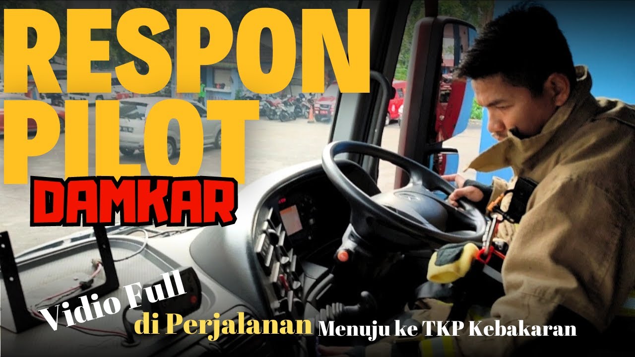 RESPON PILOT DAMKAR - Vidio Full di Perjalanan menuju TKP Kebakaran Jelambar Grogol Petamburan