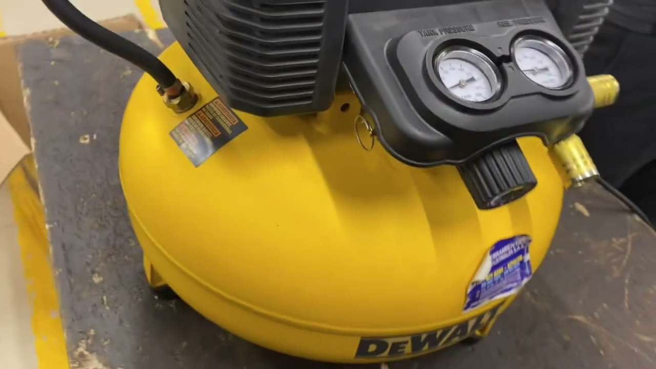 Funcionamiento compresor DeWalt D2002M⚙️