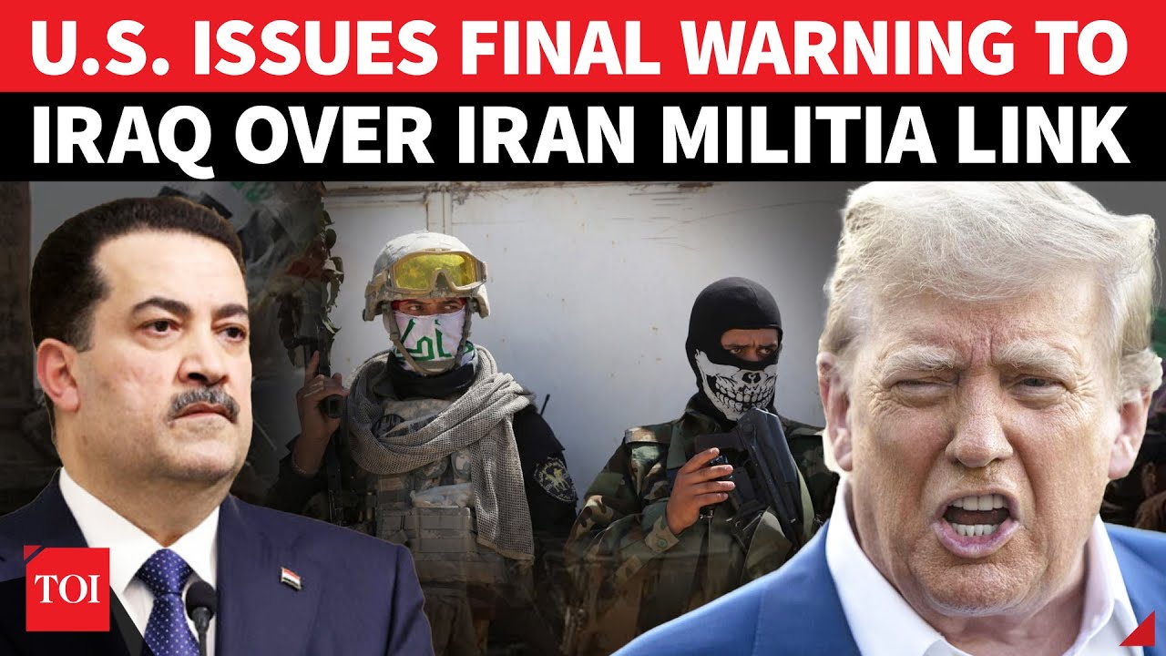 Trump&rsquo;s Ultimatum To Iraq; &lsquo;Don&rsquo;t React When We Strike&rsquo;: US Warns Over Iran Militia Link
