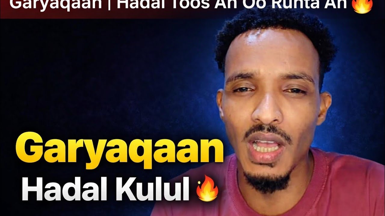 Garyaqaan oo ab dhetkii udanbeyay sodayay
