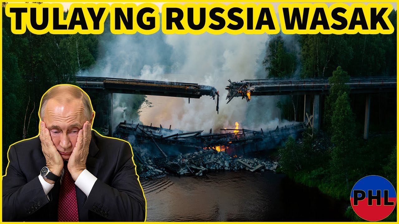 Ukrainian Drones SUMABOG sa ₱1.14 Bilyon Na Tulay ng Russia | PLH Militar
