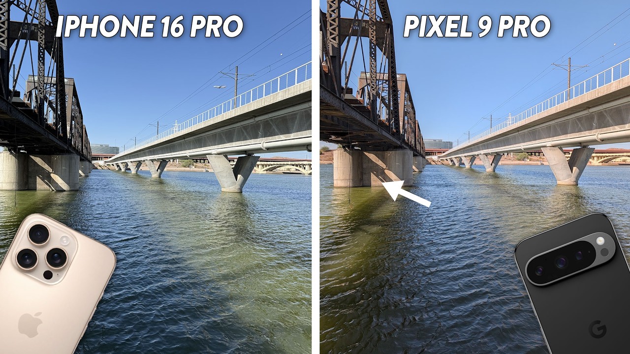 iPhone 16 Pro против Pixel 9 Pro: сравнение тестов камер!