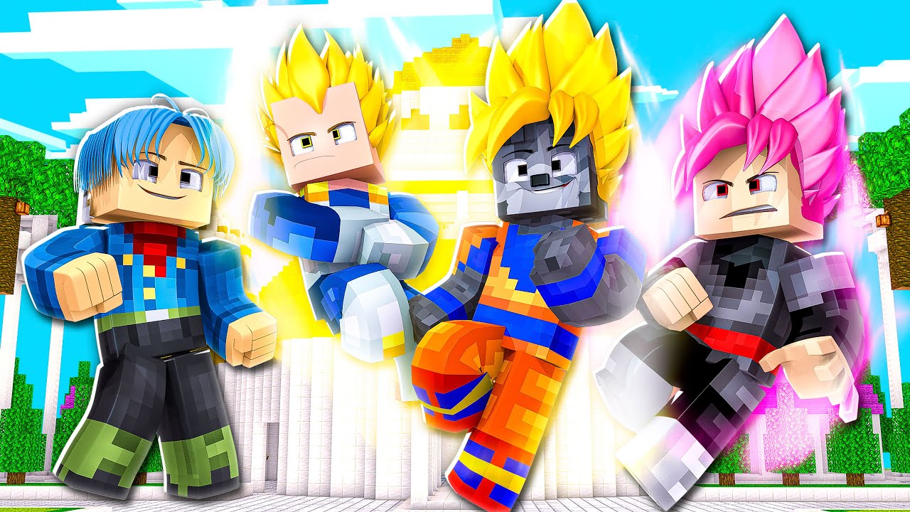 Minecraft : DRAGON BALL S #1 - SAIU NOVO MOD DE DRAGON BALL!! GOKU vs VEGETA vs FREEZA NA NOVA SÉRIE