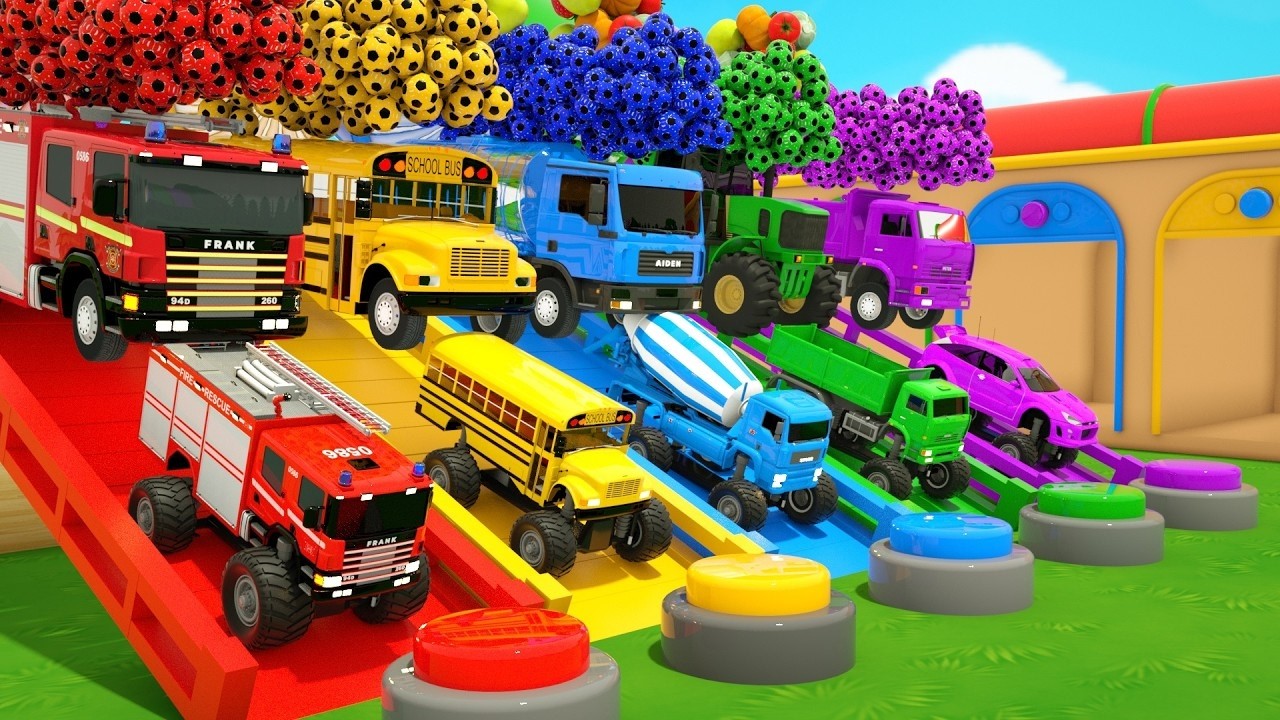 Giant Wheels! Can You Choose the Right Wheel? - Popular Children's Songs - Baby Nursery Rhymes