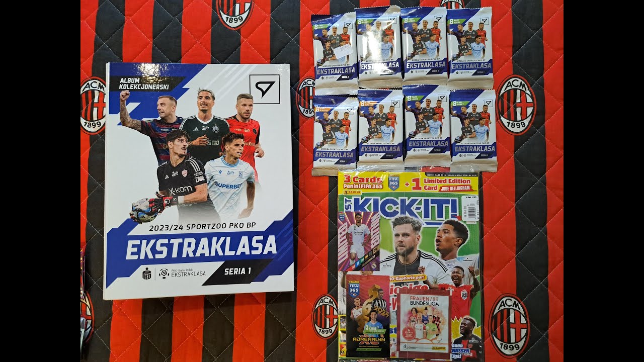 HIT!!! OTWIERAM 8 SASZETEK Z PKO BP EKSTRAKLASA 23/24 - TRAFIAM SAME HITY + NOWY JUST KICK IT!!!
