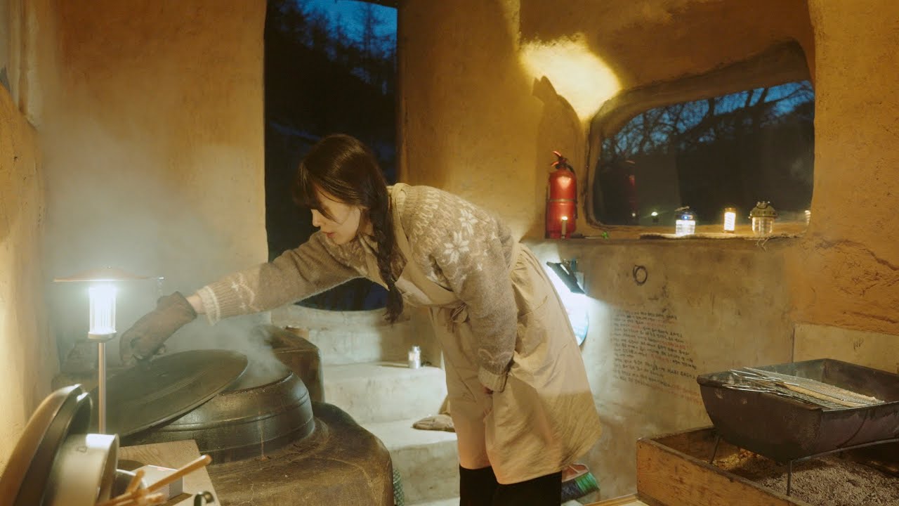 영하 -18도, 아궁이 있는 시골집에서 겨울 나기 / 장박해도 되겠다! / 시골브이로그 / 석쇠불고기와 고등어 구이