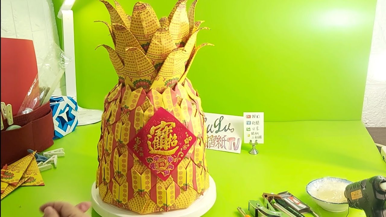 🍍心電心旺旺金鳳梨🍍敬神專用，獨家製程分享，diy 教學🍍🍍🍍