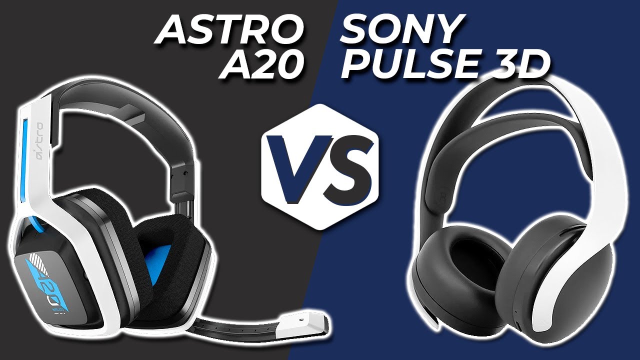 HEADSET ASTRO A20 OU SONY PULSE 3D? QUAL HEADSET COMPRAR? ANÁLISE POR AUGUSTO ROCK