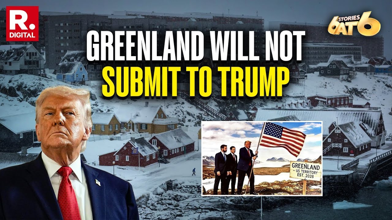 6 Stories At 6: Greenland Stands Up To Trump | Indian Pole Vaulters Harassed