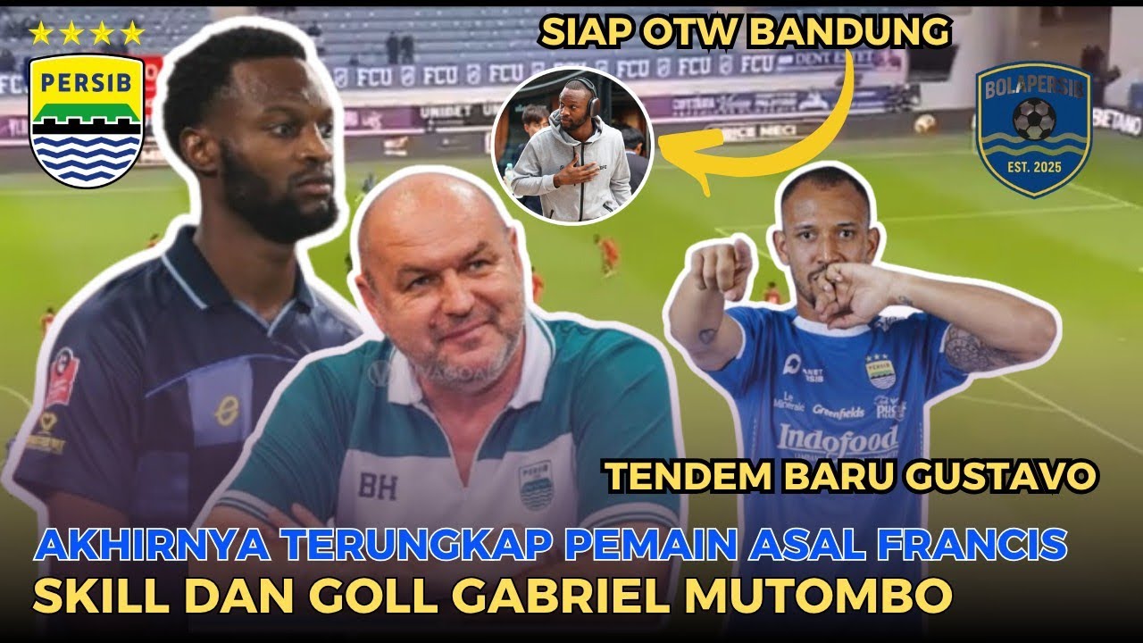 GABRIEL MUTOMBO SKILL!! BEK ANYAR PERSIB BANDUNG | Bobotoh kaget pemain asal francis gabung persib