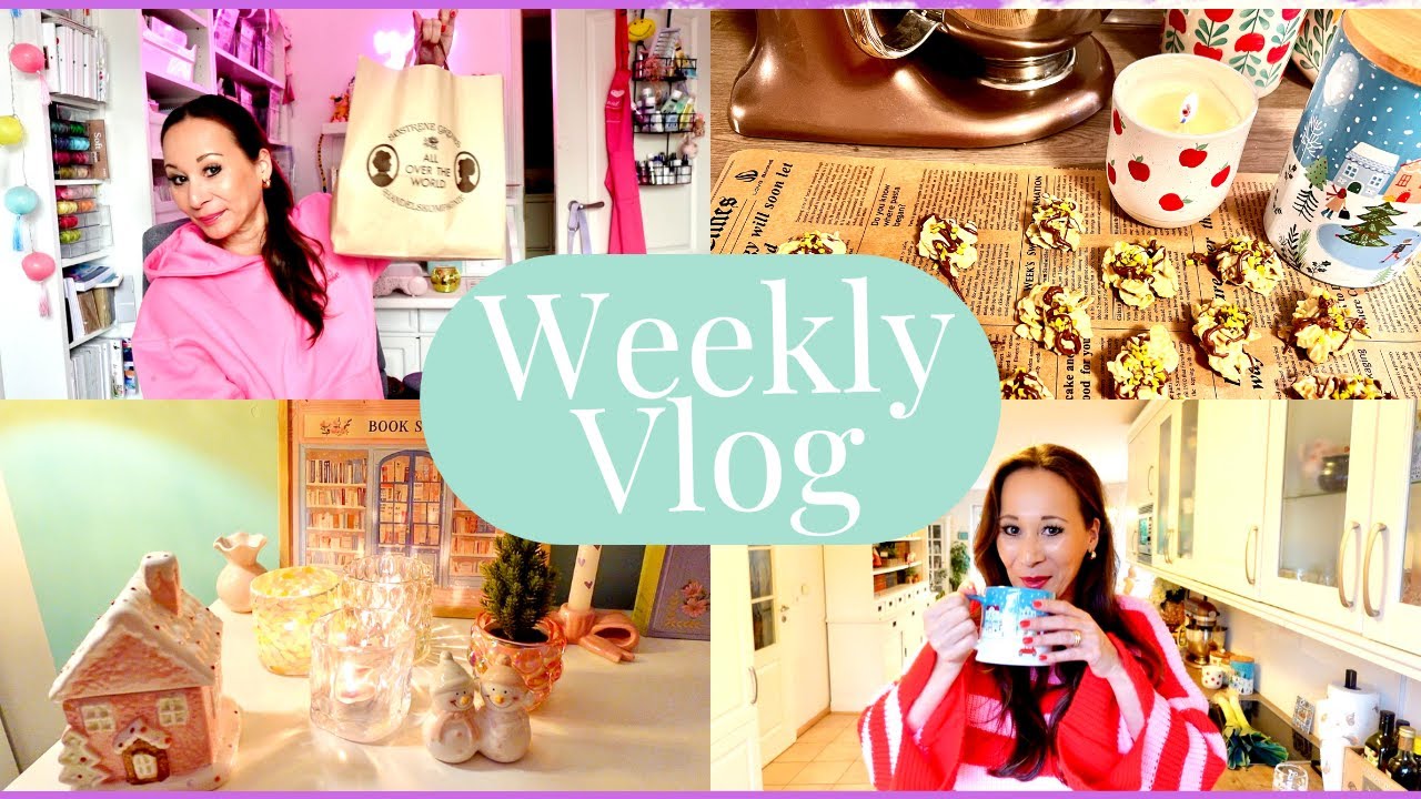 ☀️💞 Weekly VLOG I 🤶🎄 Weihnachtsdeko 🤶🎄 I Leckere Knusperkekse ☕️🍪🎀 I Søstrene Grene Haul 🛍️ I ☀️💞