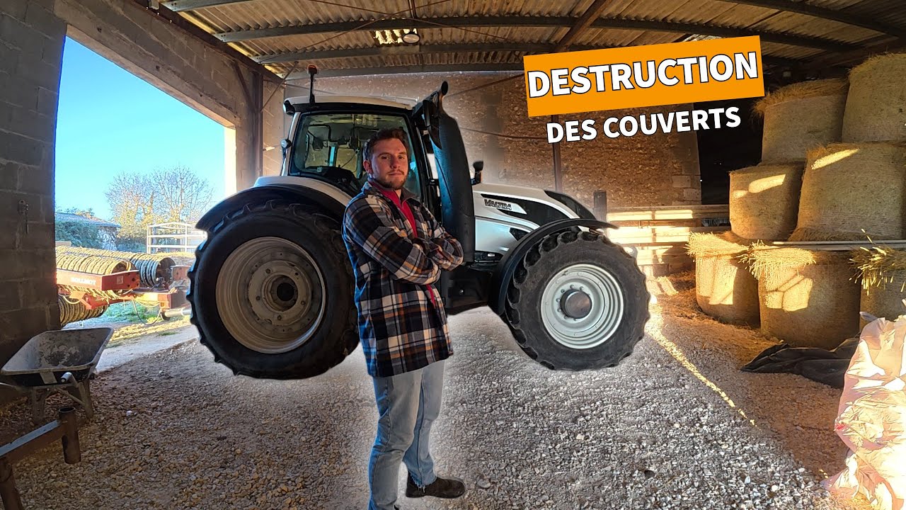 JE SUIS INSTALLÉ !! DESTRUCTION DES COUVERTS VÉGÉTAUX...