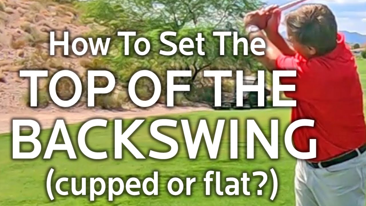 HOW TO SET THE PERFECT TOP OF THE BACKSWING POSITION (Simple Drill)