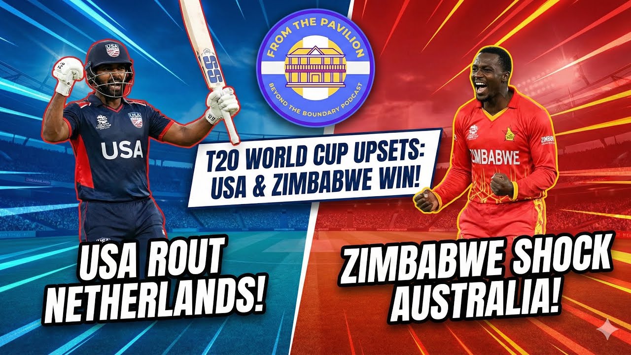 Historic USA win in a rout vs Netherlands and Zimbabwe shock Australia