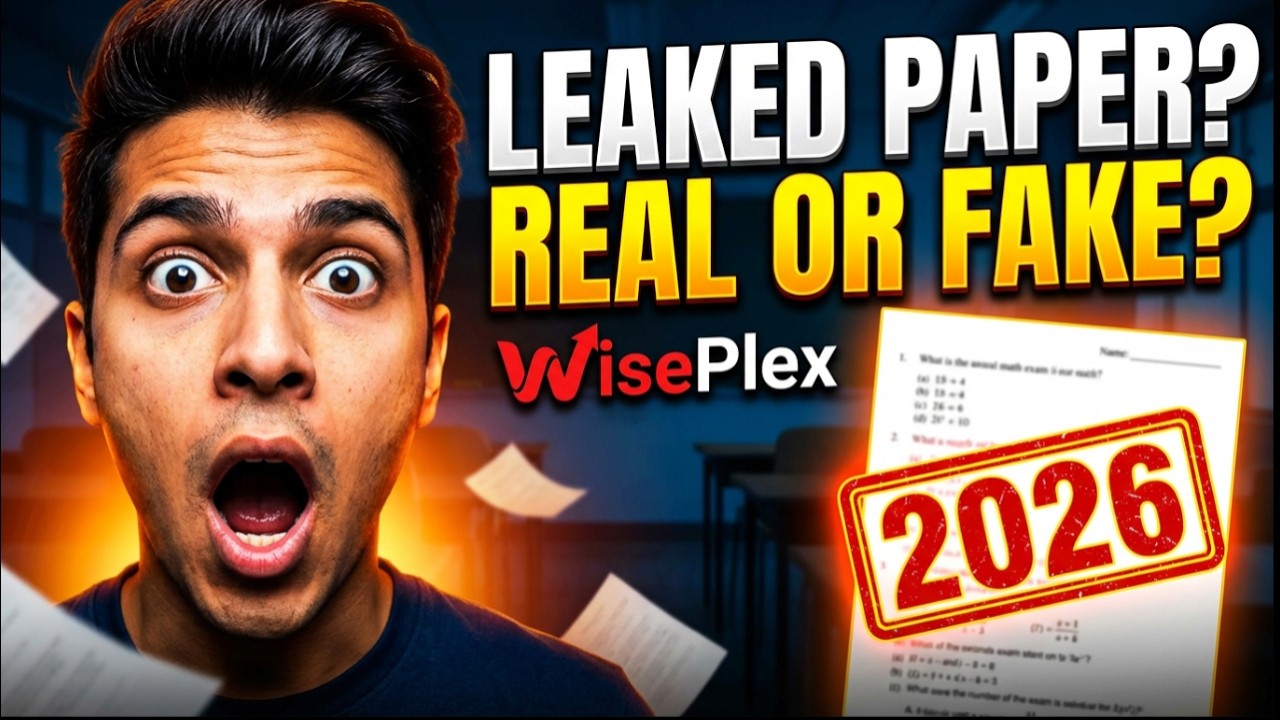 Утечка экзаменационных работ по математике для 10 класса ICSE 2026: правда или фейк? 🚨 | Полный а...