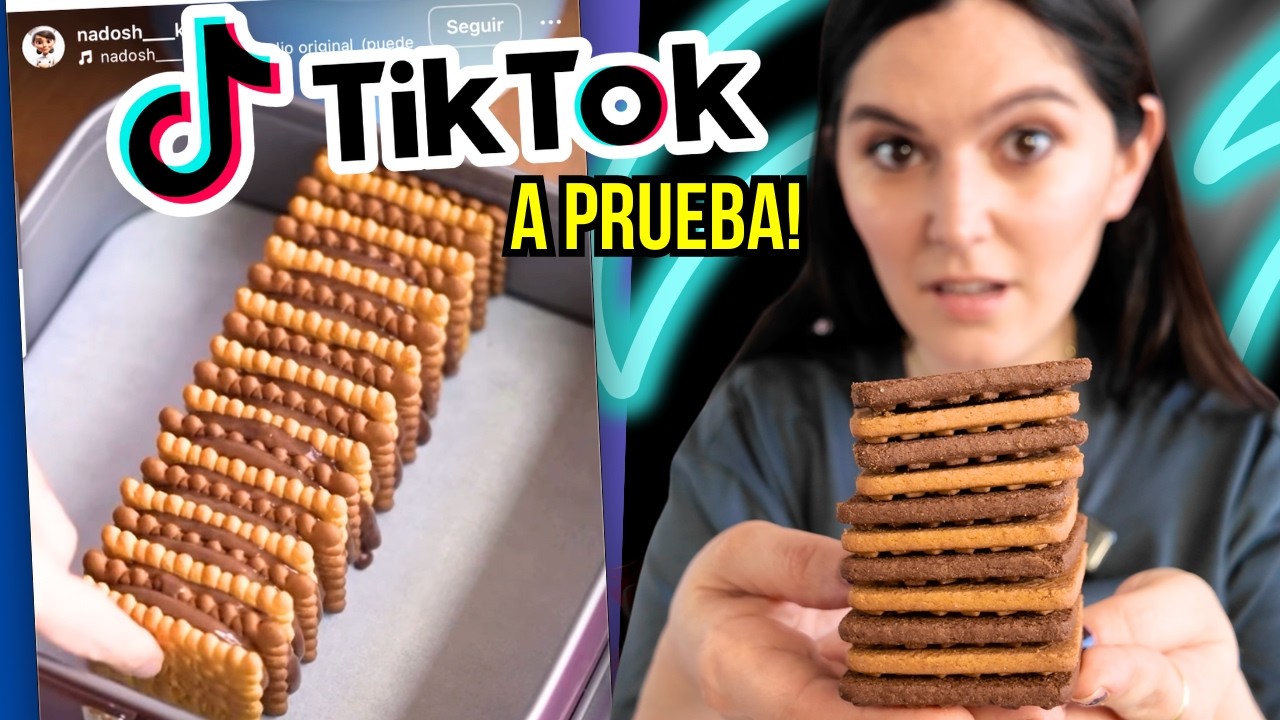 DESMINTIENDO las RECETAS mas VIRALES de TIKTOK: CHOCOTORTA GOURMET