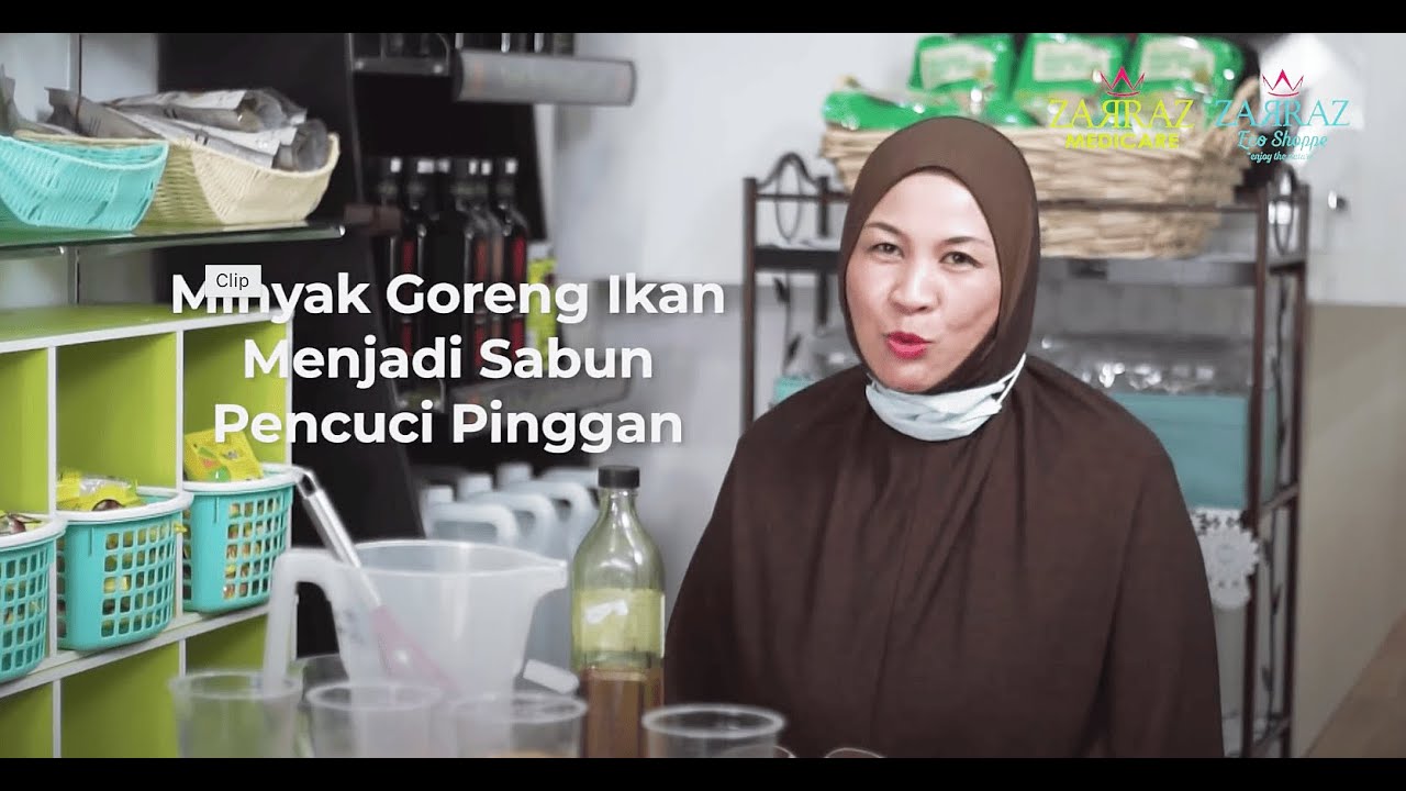 Minyak Ikan Goreng Menjadi Sabun