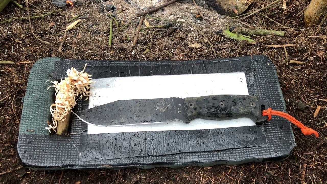 Ontario Knife Company - Ranger RD6 field testing