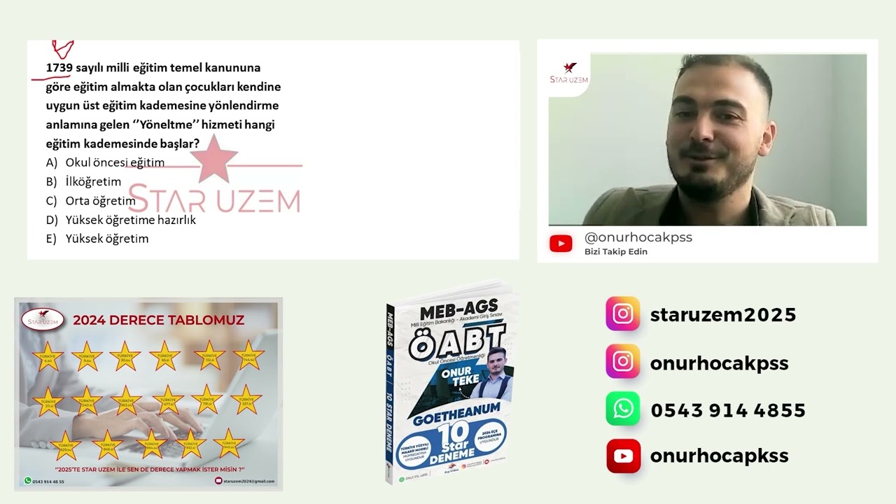 HER GÜN 1 SORU -30- MEB MEVZUAT