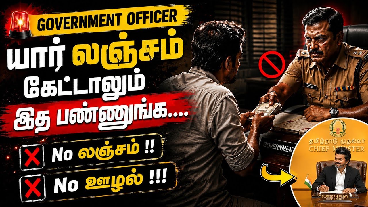 Government Officer யார் லஞ்சம் கேட்டாலும் First இத&zwnj; பண்ணுங்க! Bribery No லஞ்சம் No ஊழல்!! 