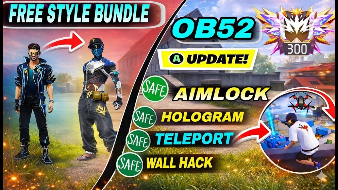 FREE FIRE BR RANK PUSH HLOGARM LOCATION 💯👀cs rank push live
