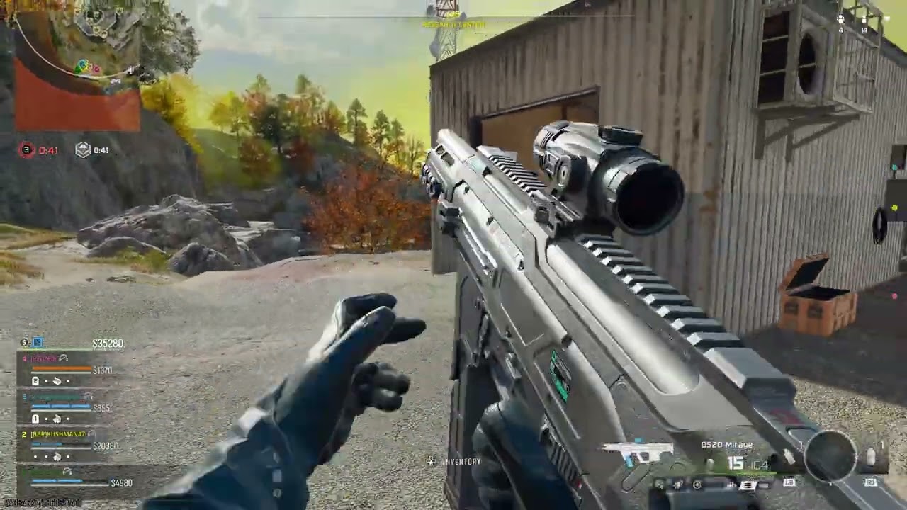 Call of Duty - Helping a random team get the win on Havens Hollow