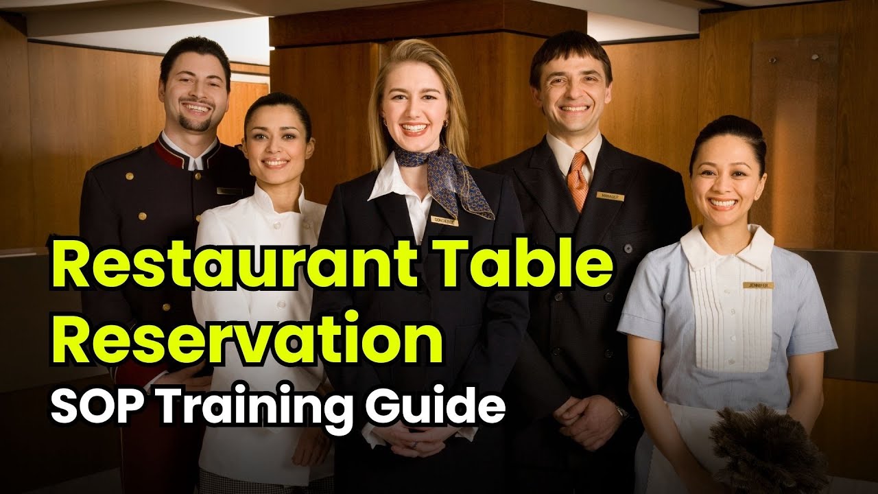 Restaurant Table Reservation Requests: A Step-by-Step SOP Guide