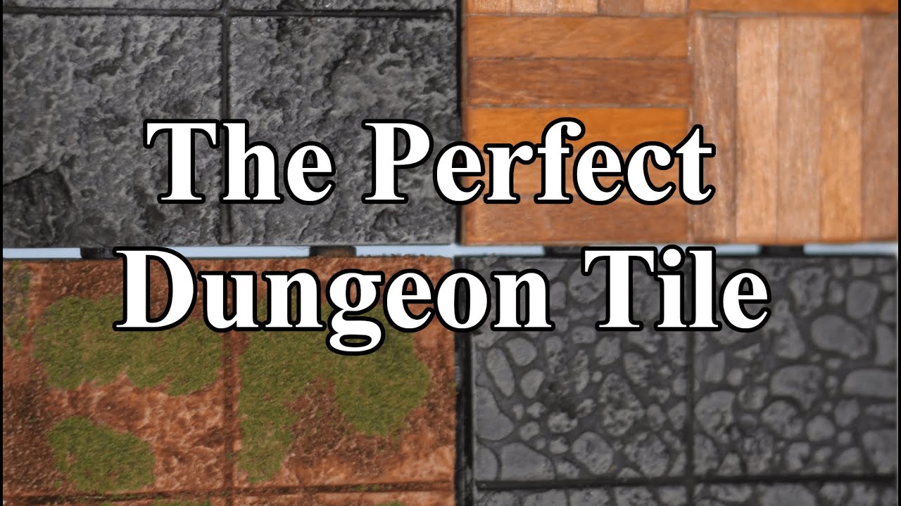 The ONLY Dungeon Tiles You'll  Ever Need (+ FREE STL's)