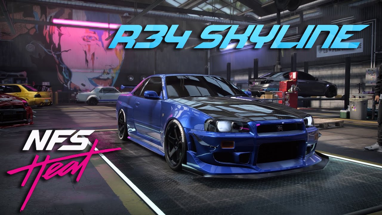 R34 Skyline - Need for Speed Heat - Nissan Skyline R34 GT-R V-Spec 1999
