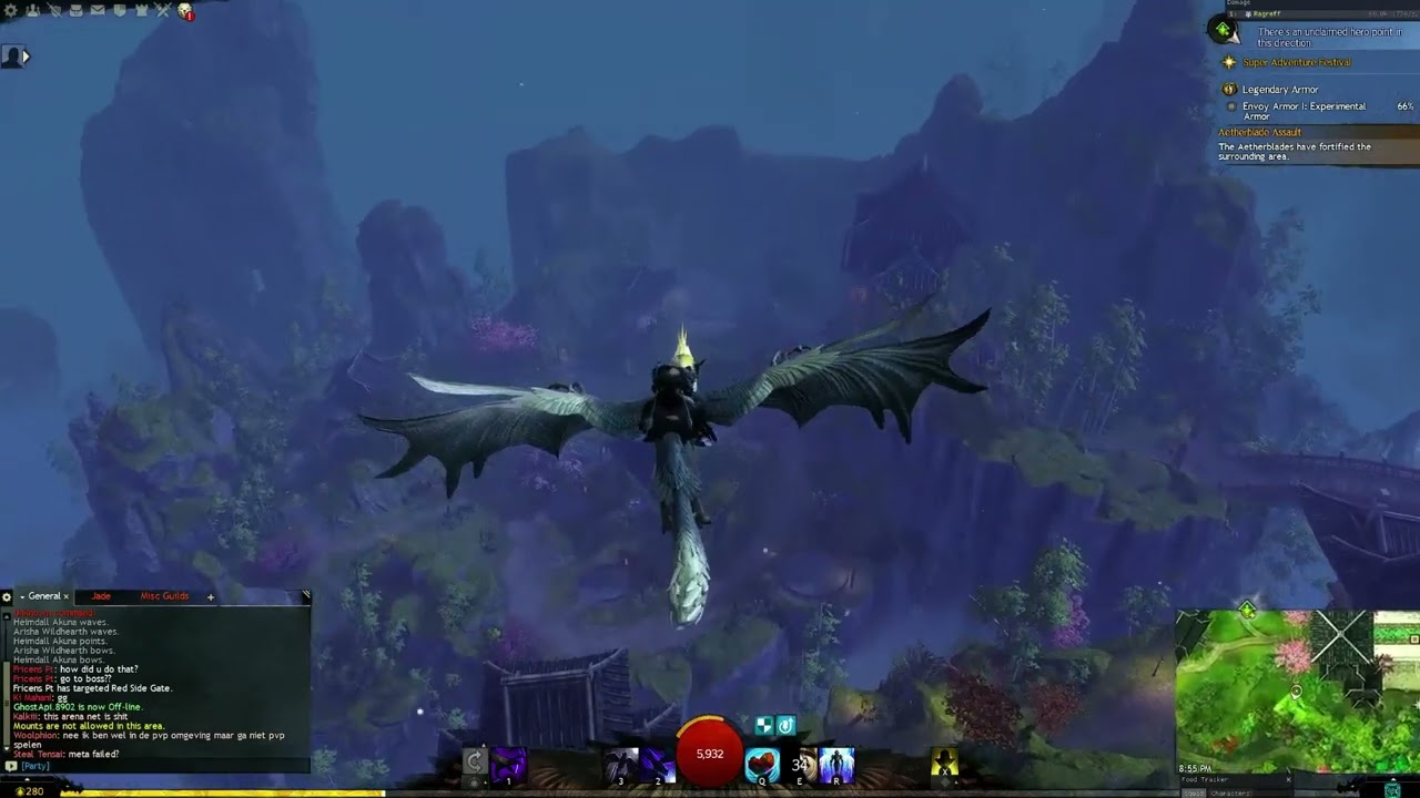 WoW Dragonflight expansion flying is a carbon copy of Guild Wars 2 's