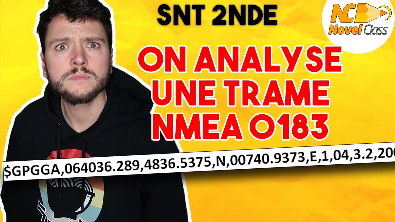 LA TRAME NMEA 0183 - 2nde SNT