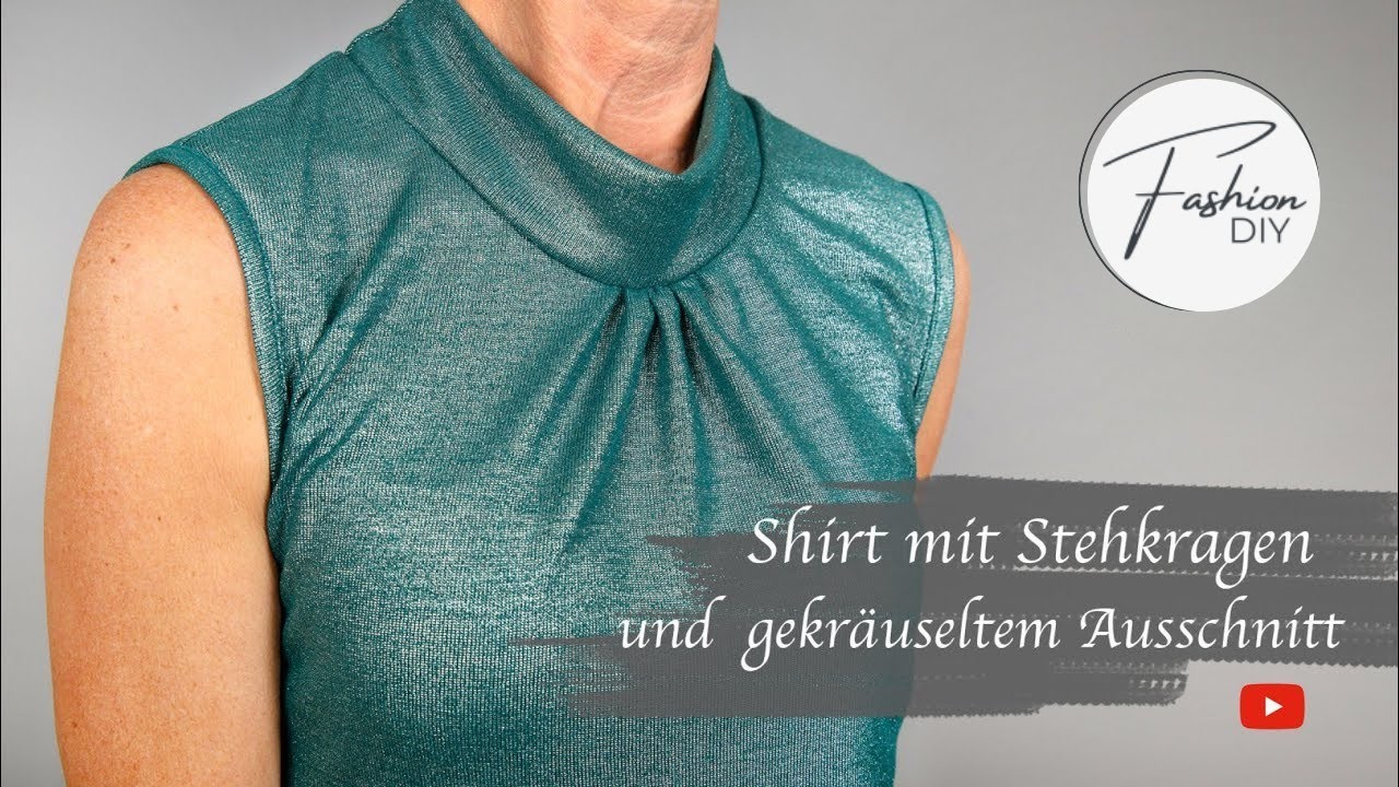 In wenigen Schritten vom T-Shirt zum stylischen Top