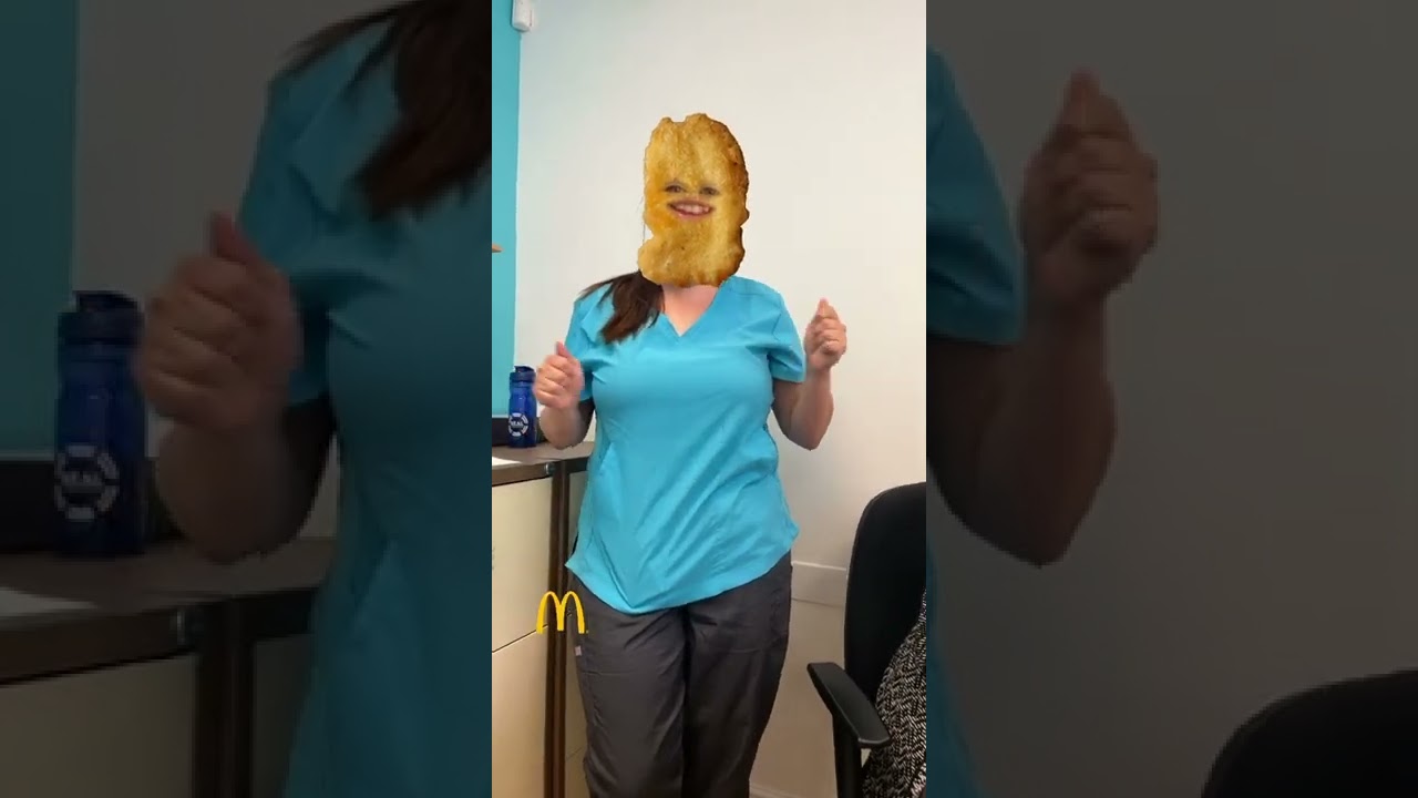 Chicken nugget head