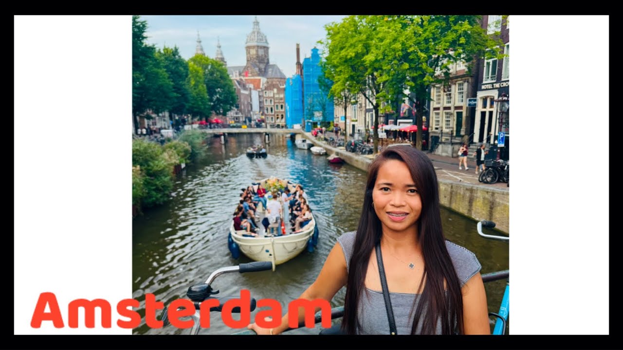 Walking through the heart of Amsterdam — canals, cozy streets, and postcard views at every turn🚶‍♀️🌉