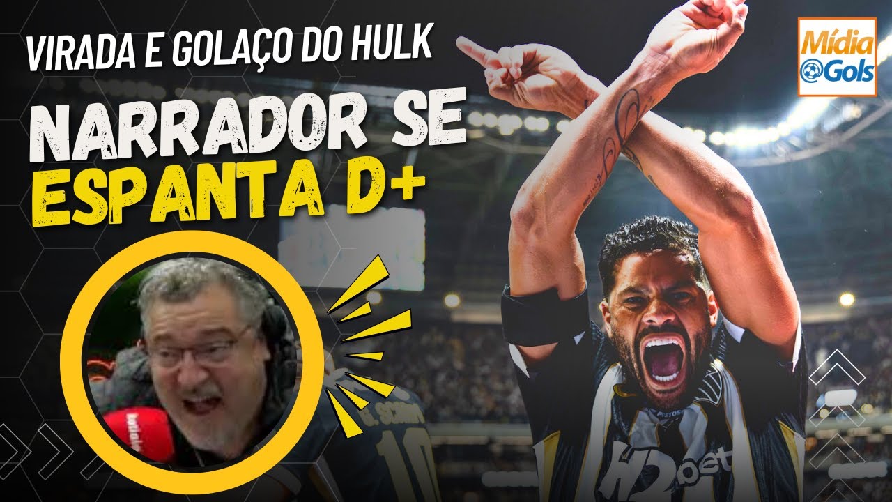 Quando HULK fez o Golaço... Narrador DISSE COISAS ABSURDAS - Galo 2 x 1 Cruzeiro