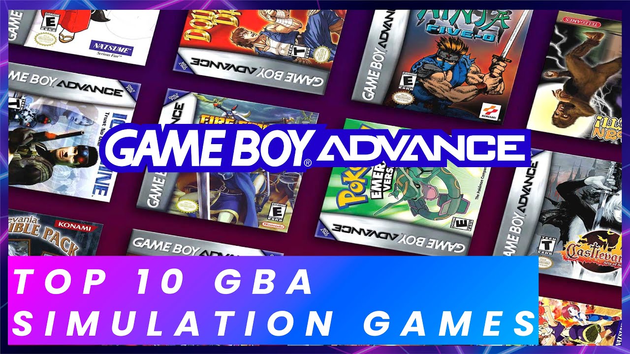 Top 10 GBA Simulation Games