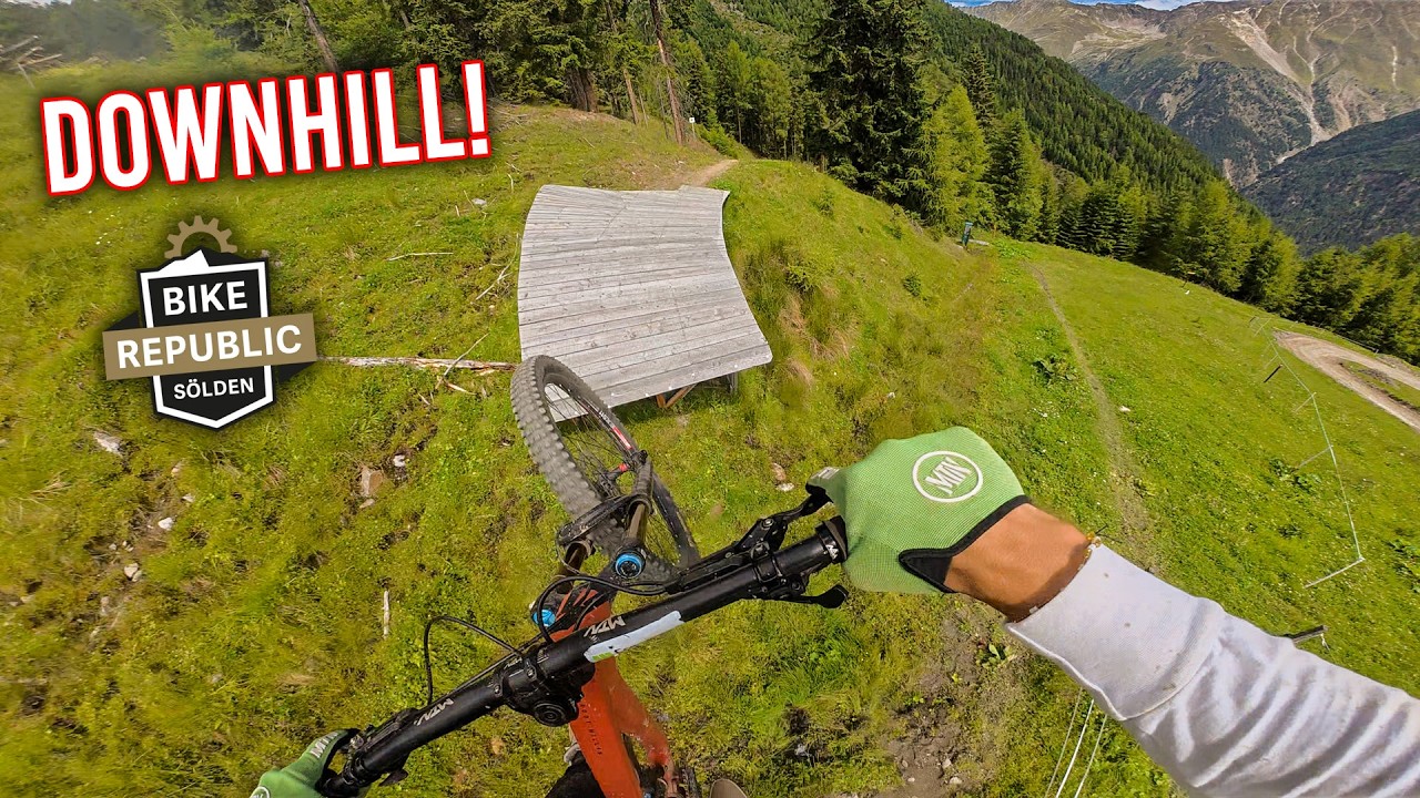 Mountainbiker‘s Paradies: OLM Volle Line & Hammer Trails in der Bike Republic Sölden!