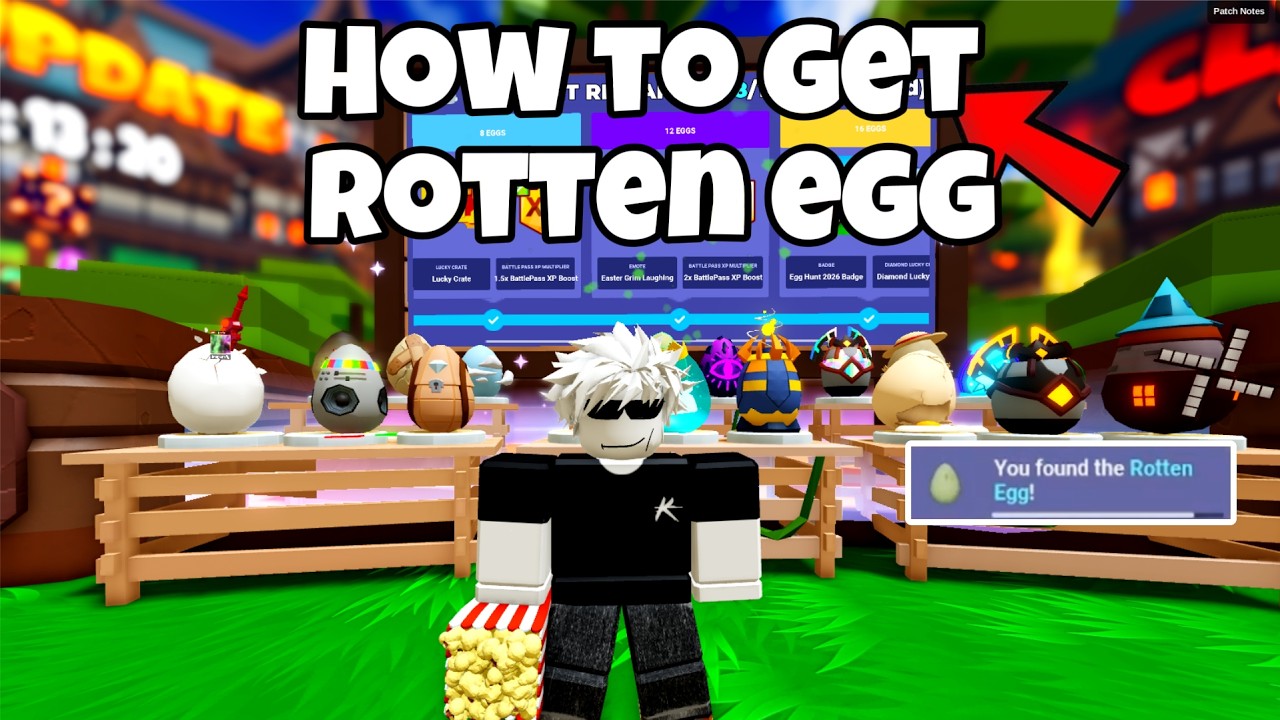 How To Get the Rotten Egg in Roblox Bedwars