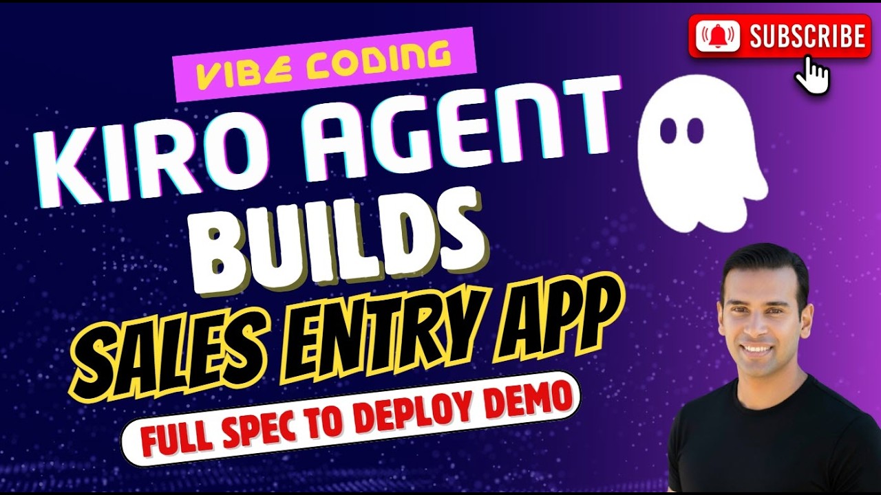 Kiro Agent Builds Sales Data Entry App
