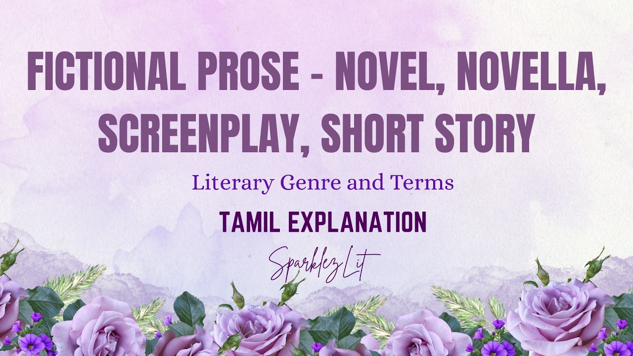 MASTERING Fictional Prose in Tamil SparklezLit