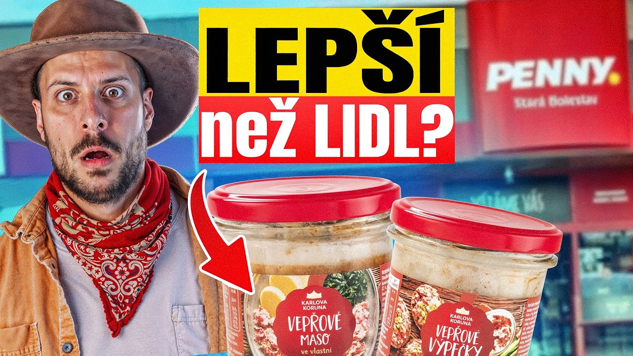 Jsou MASOVKY z Penny lepší než z Lidlu? Výsledek mě překvapil