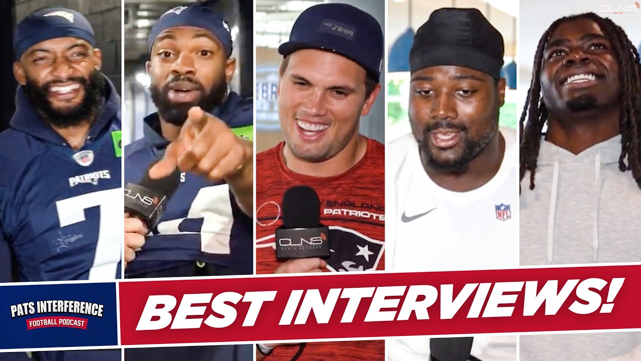 Rhamondre Stevenson, Pop Douglas and the best of 2025 Patriots interviews