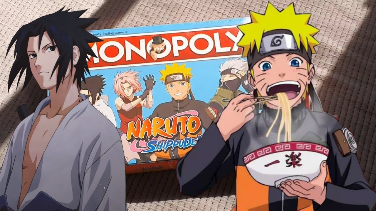 Brand NEW Naruto Game!? Well not really.. Naruto Shippuden Monopoly Unboxing!